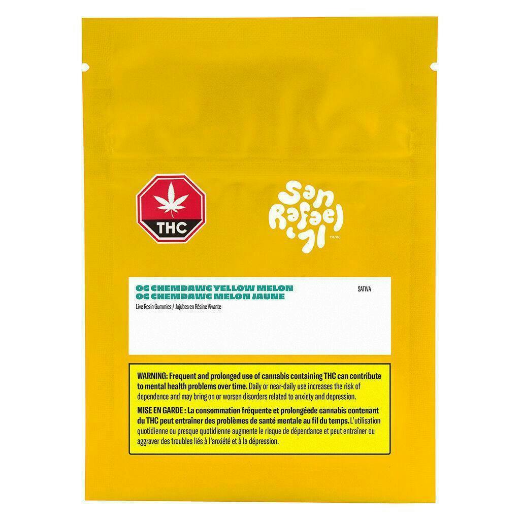 OG Chemdawg | Gummies | 4pk | 2.5mg/ea