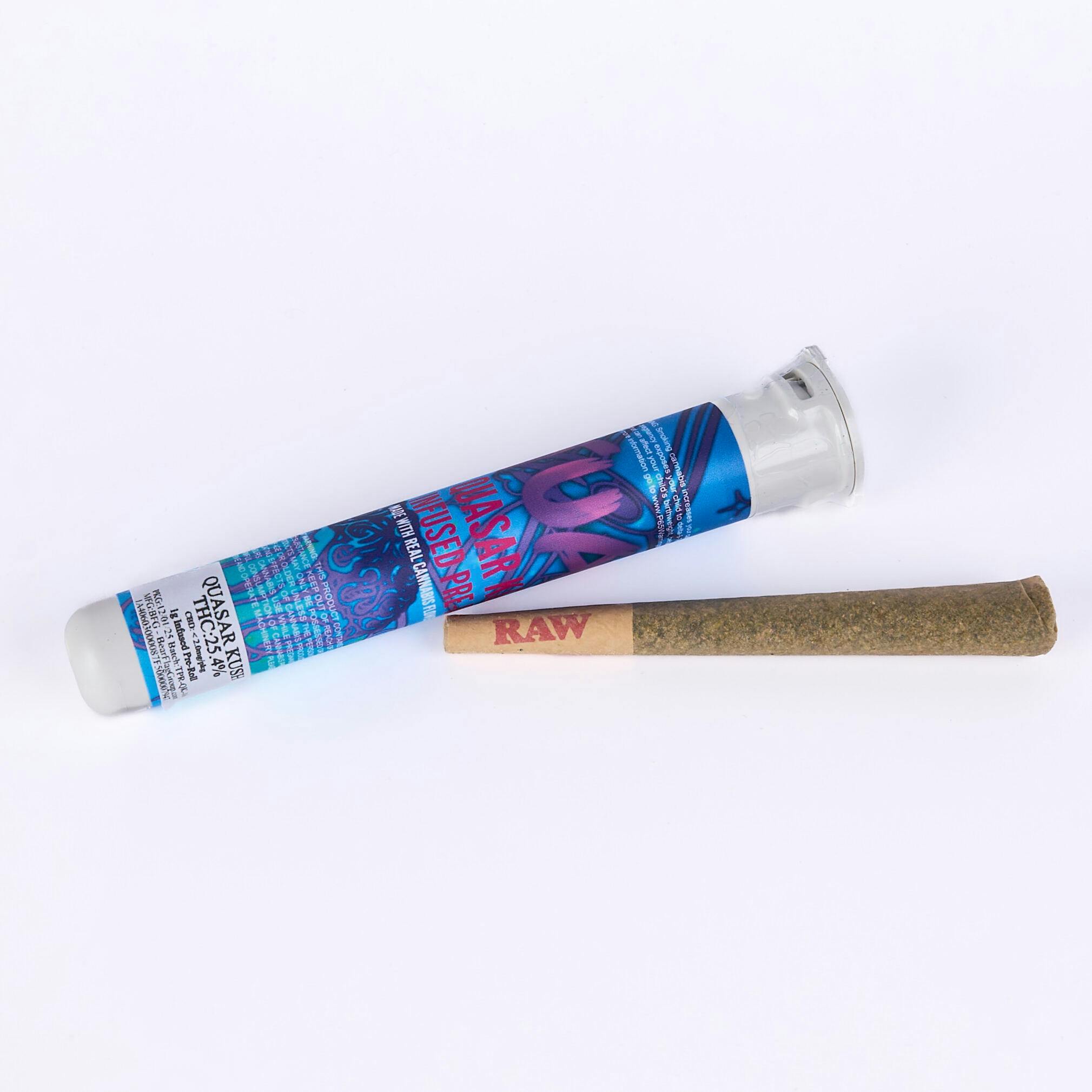 Quasar Kush | Infused Pre-roll | 1g | Hybrid