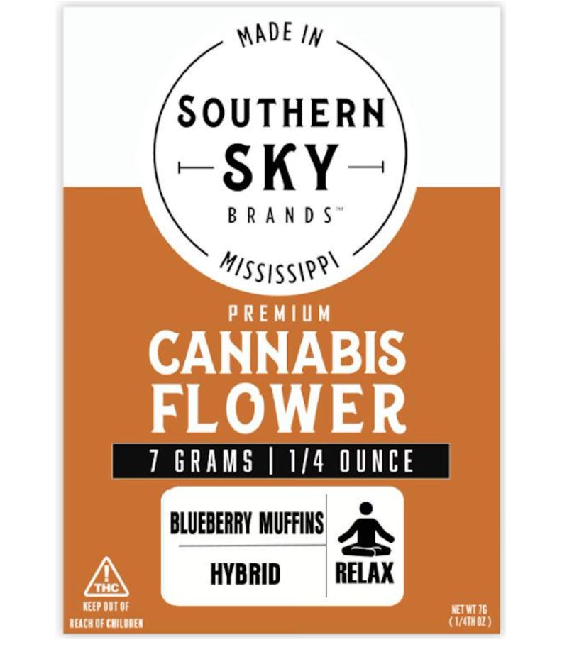 Blueberry Muffin | Big Buds | 7g by Southern Sky Brands