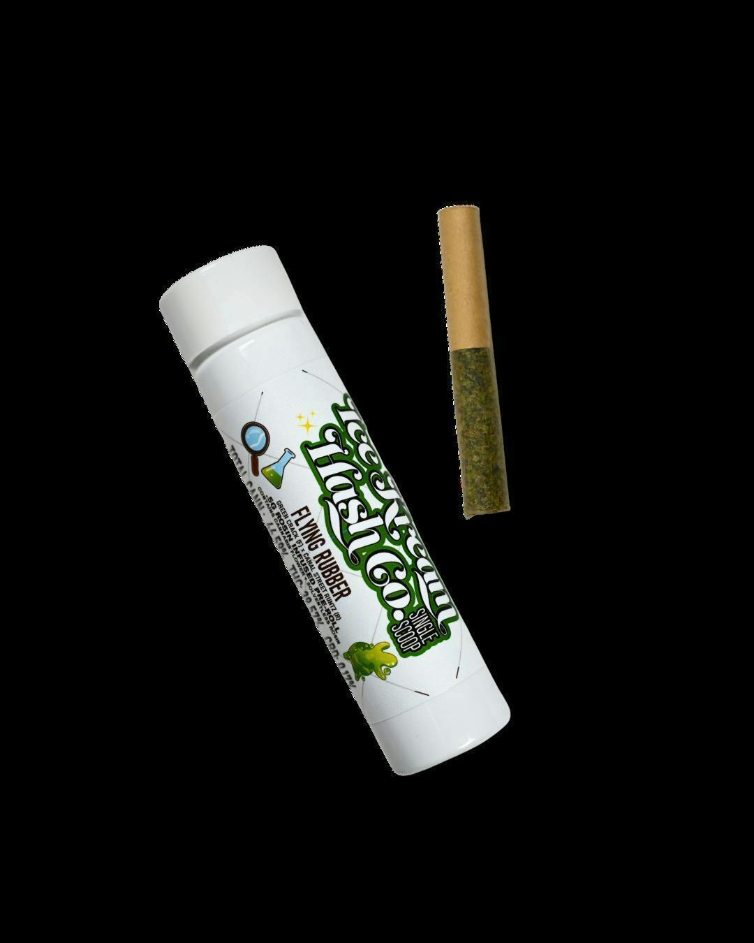 Flying Rubber | Single Scoop Rosin Infused Mini | 0.5g by Ice Kream Hash Co.