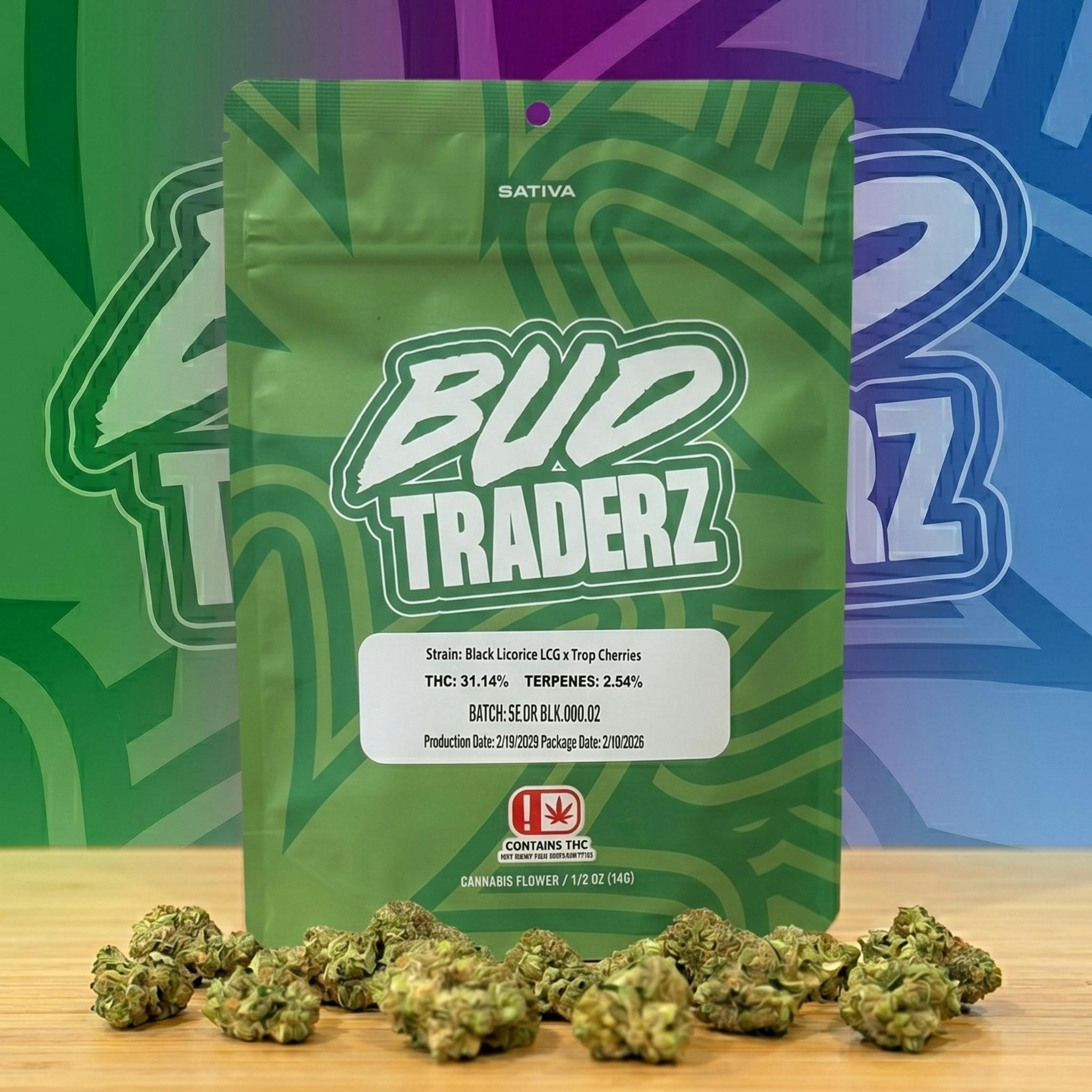 14g Black Licorice LCG x Trop Cherries - Smalls - Bud Traderz (Sativa)