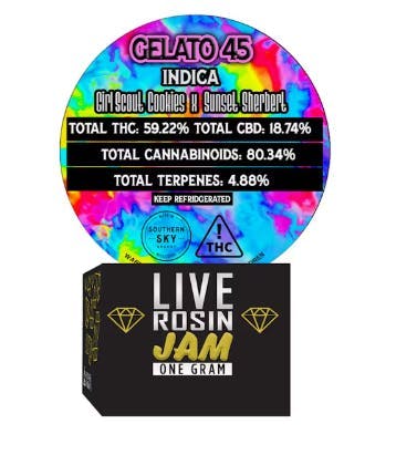 G45 · Live Rosin · Jam