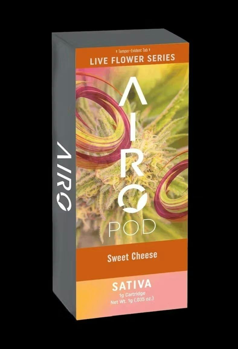 Sweet Cheese | AiroPod - Live Flower Series | 1g Pod by Airo Brands
