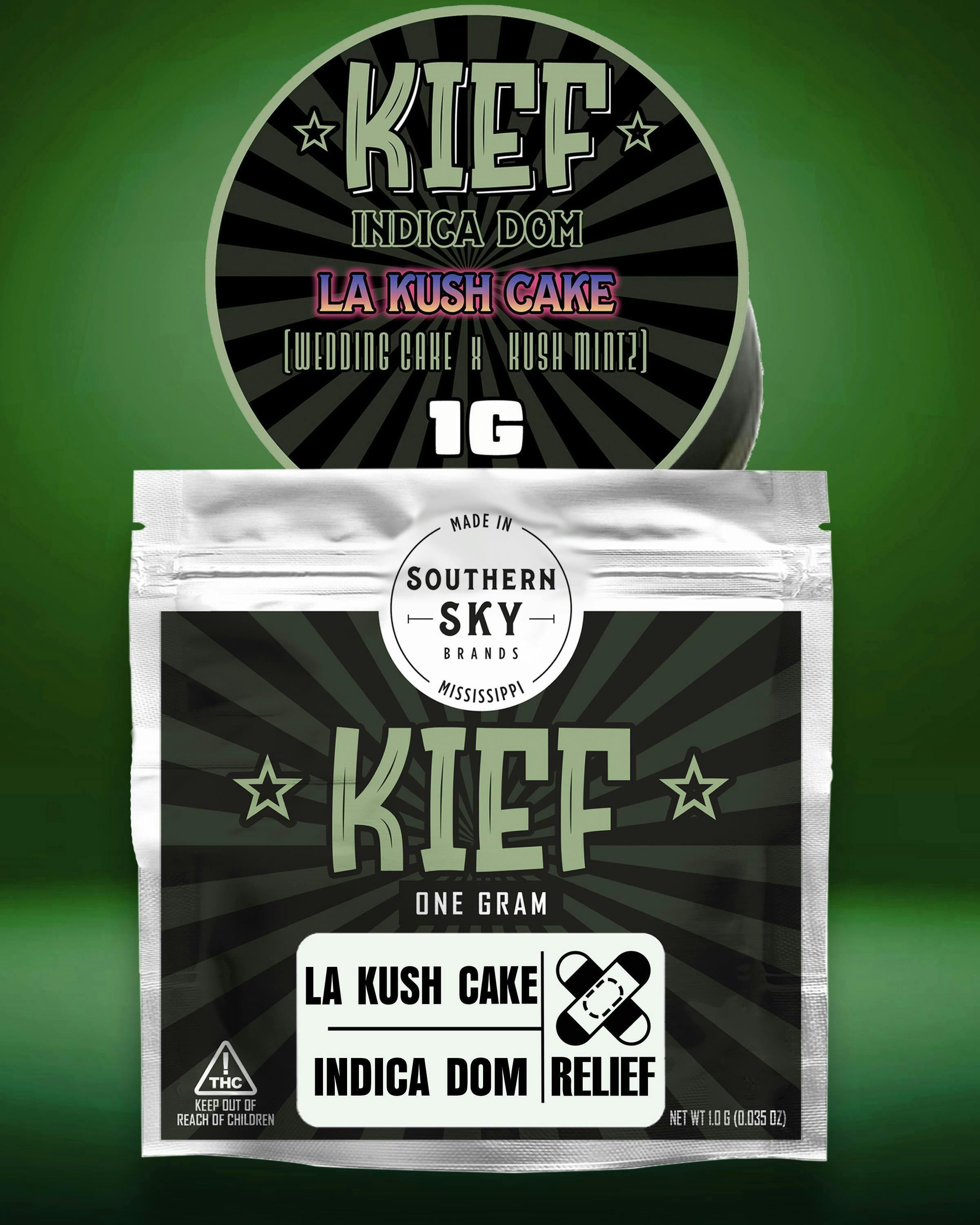 LA Kush Cake | Kief | 1g at DABBS Cannabis Dispensary