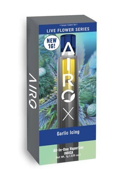 Garlic Icing | AiroX1 - Live Flower | 1g All-in-One by Airo Brands