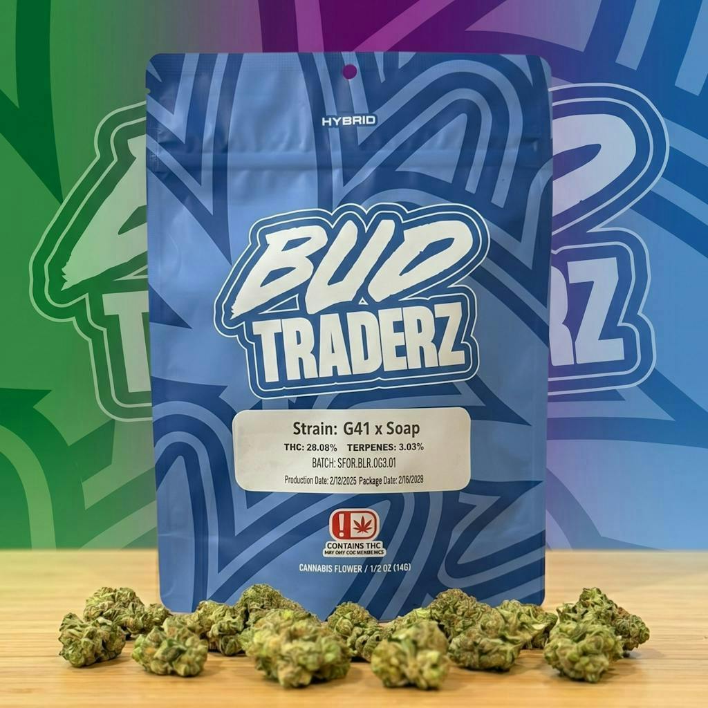 14g Gorilla Glue x G41 - Big Buds- Bud Traderz (Hybrid)