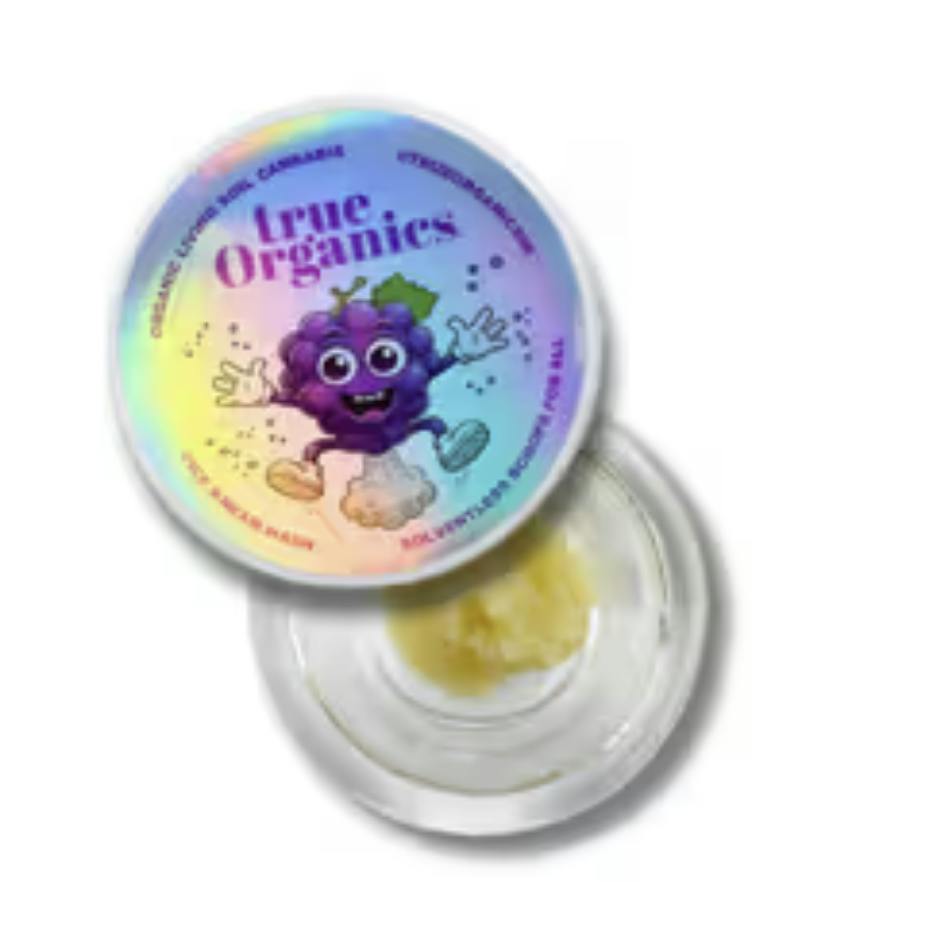 IKHC x True Organics | Grape Gas | Live Rosin | 1g