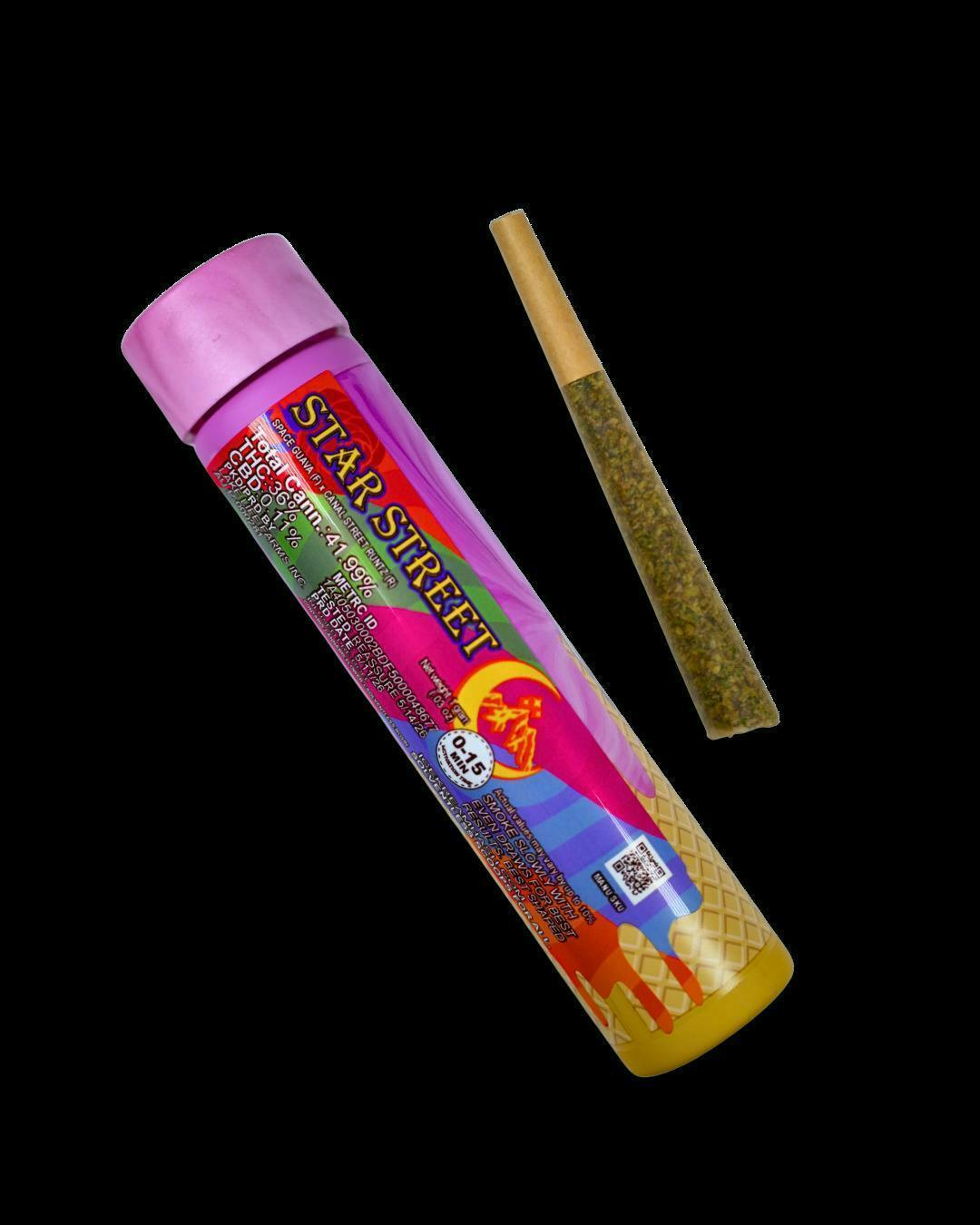 Star Street | Rosin Infused Joint | 1g by Ice Kream Hash Co.