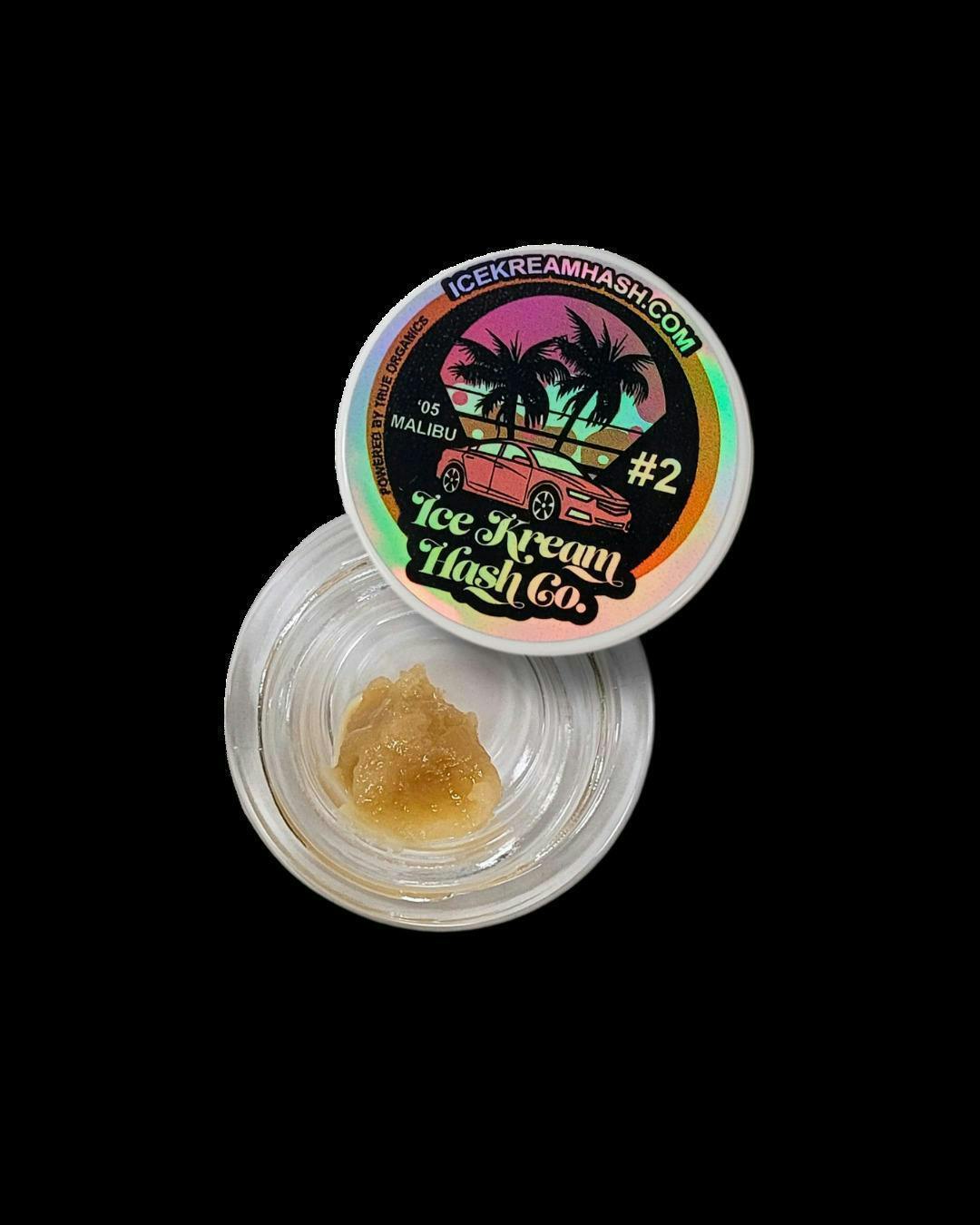 05 Malibu #2 | Live Rosin | 1g by Ice Kream Hash Co.