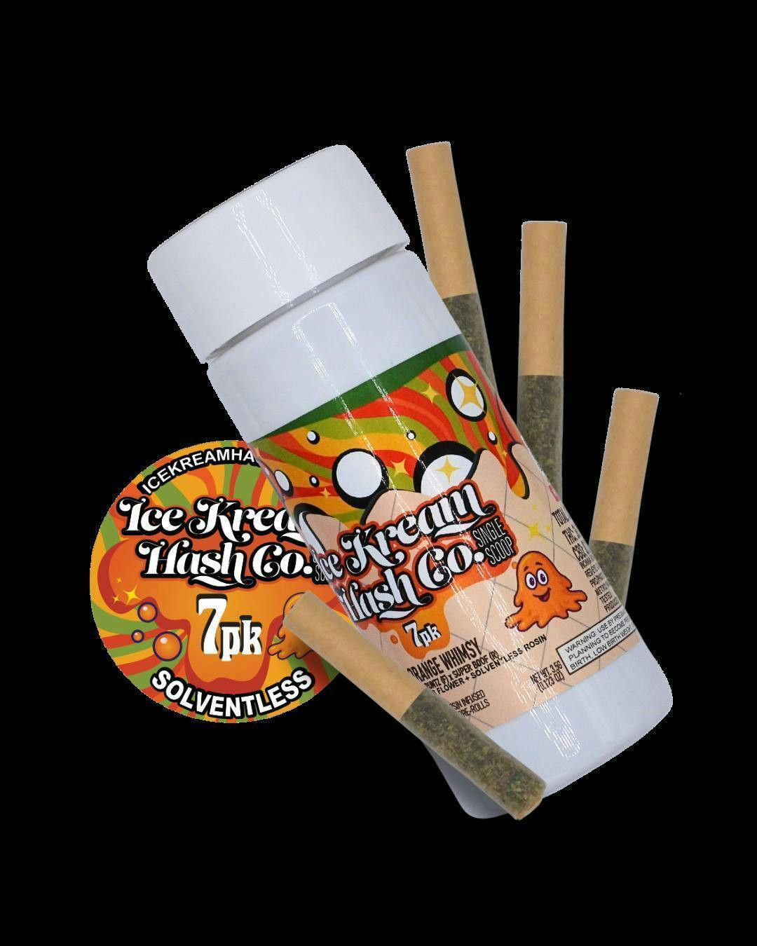 Orange Whimsy | Rosin Infused Minis | 0.5g each | 7pk