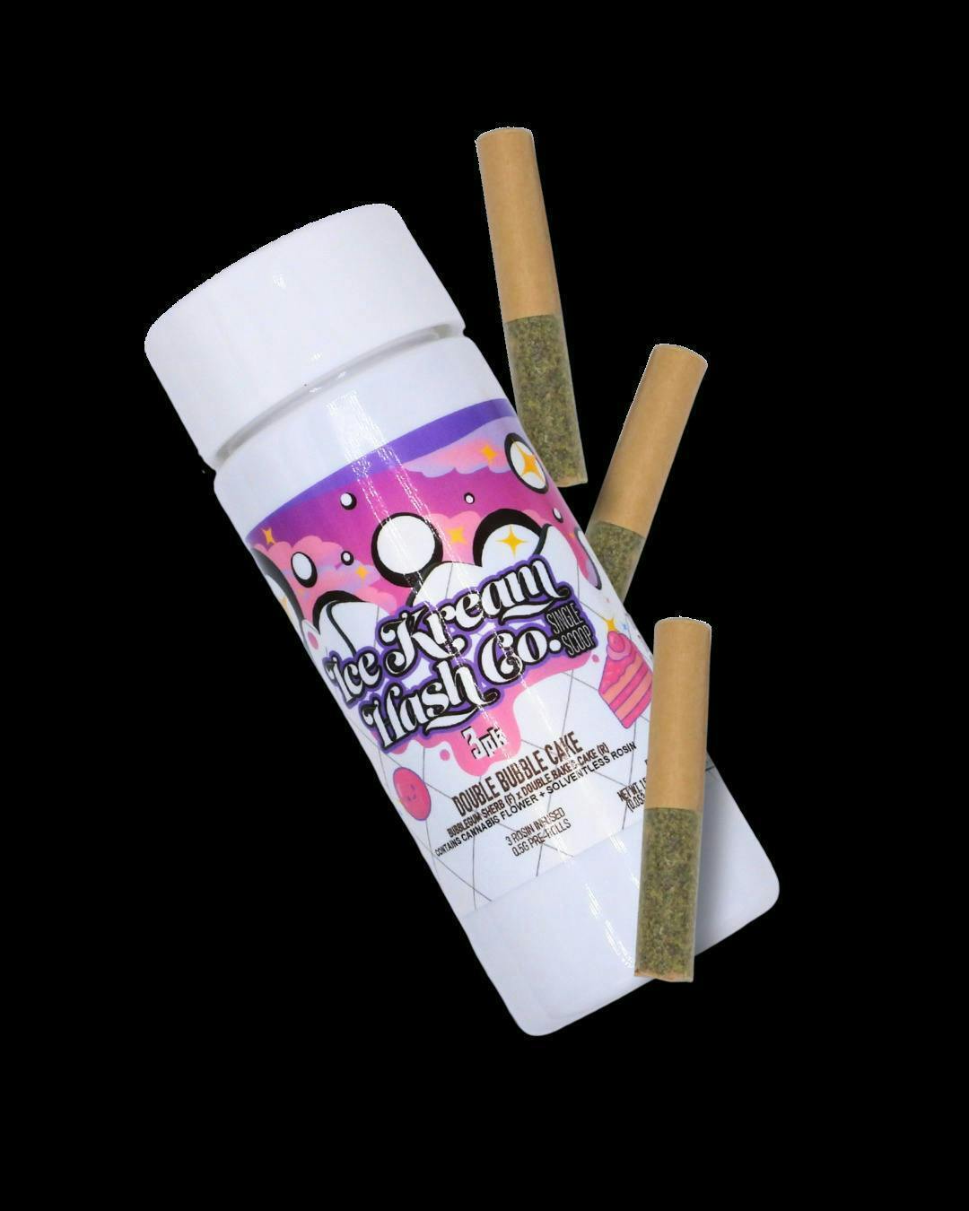 Double Bubble Cake | Infused Minis | 0.5g each | 3pk