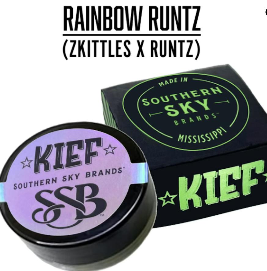 Rainbow Runtz | Kief | 1g at DABBS Cannabis Dispensary