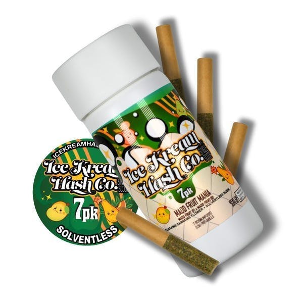 Madd Fruit Mania | Single Scoop Rosin Infused Minis | 0.5g each | 7pk by Ice Kream Hash Co.
