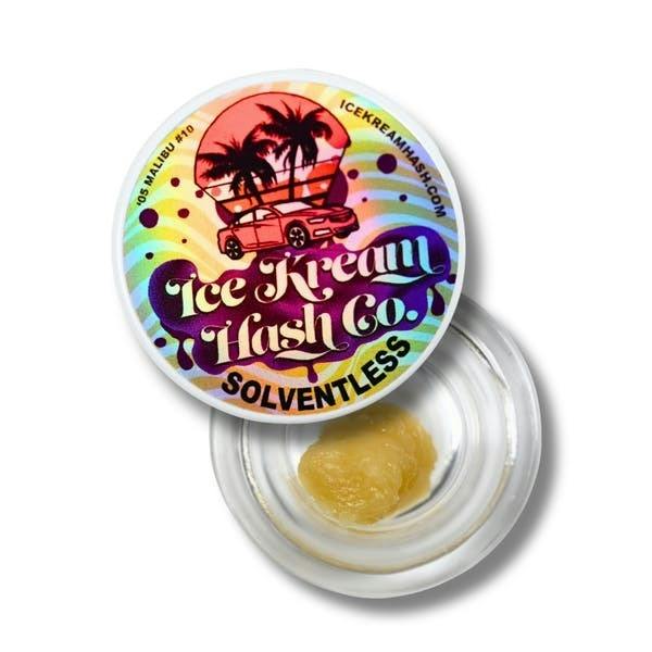 05 Malibu #10 | Live Rosin | 1g by Ice Kream Hash Co.