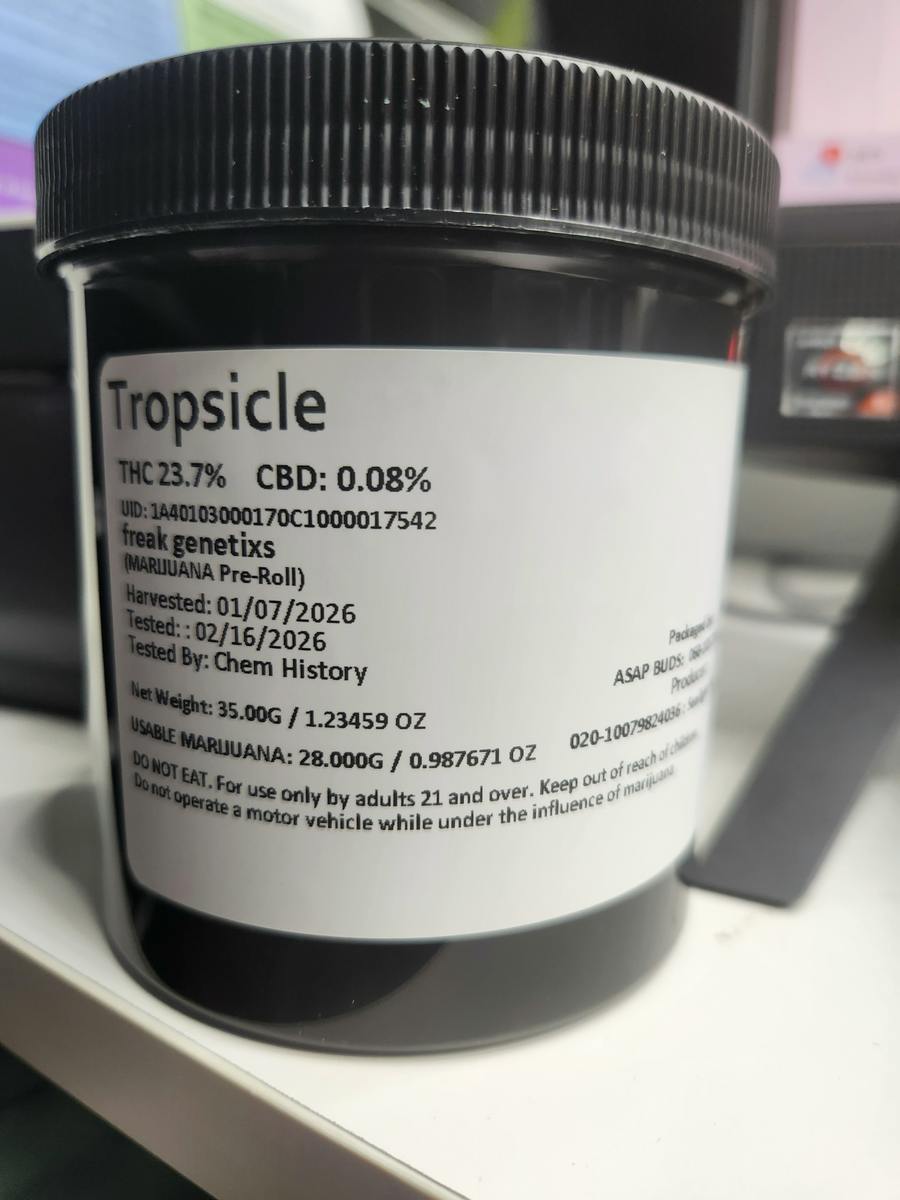 Tropsicle | Joints | 1g | 28pk cannabis product
