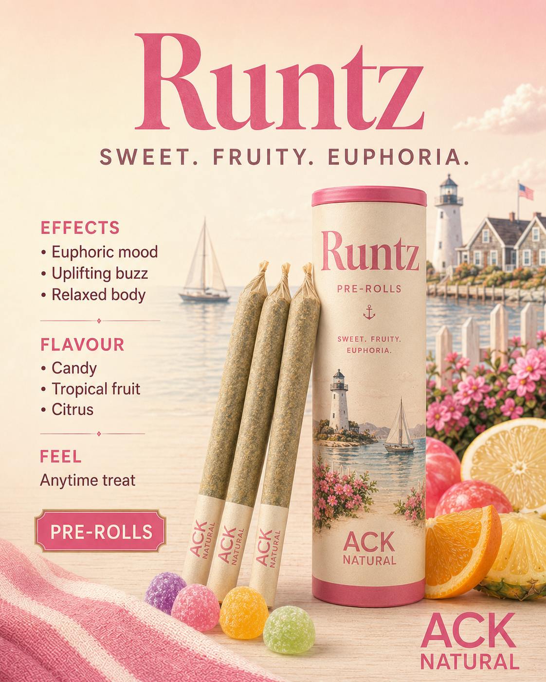 Runtz S26 | Joints | 1g at ACK Natural Cannabis Dispensary