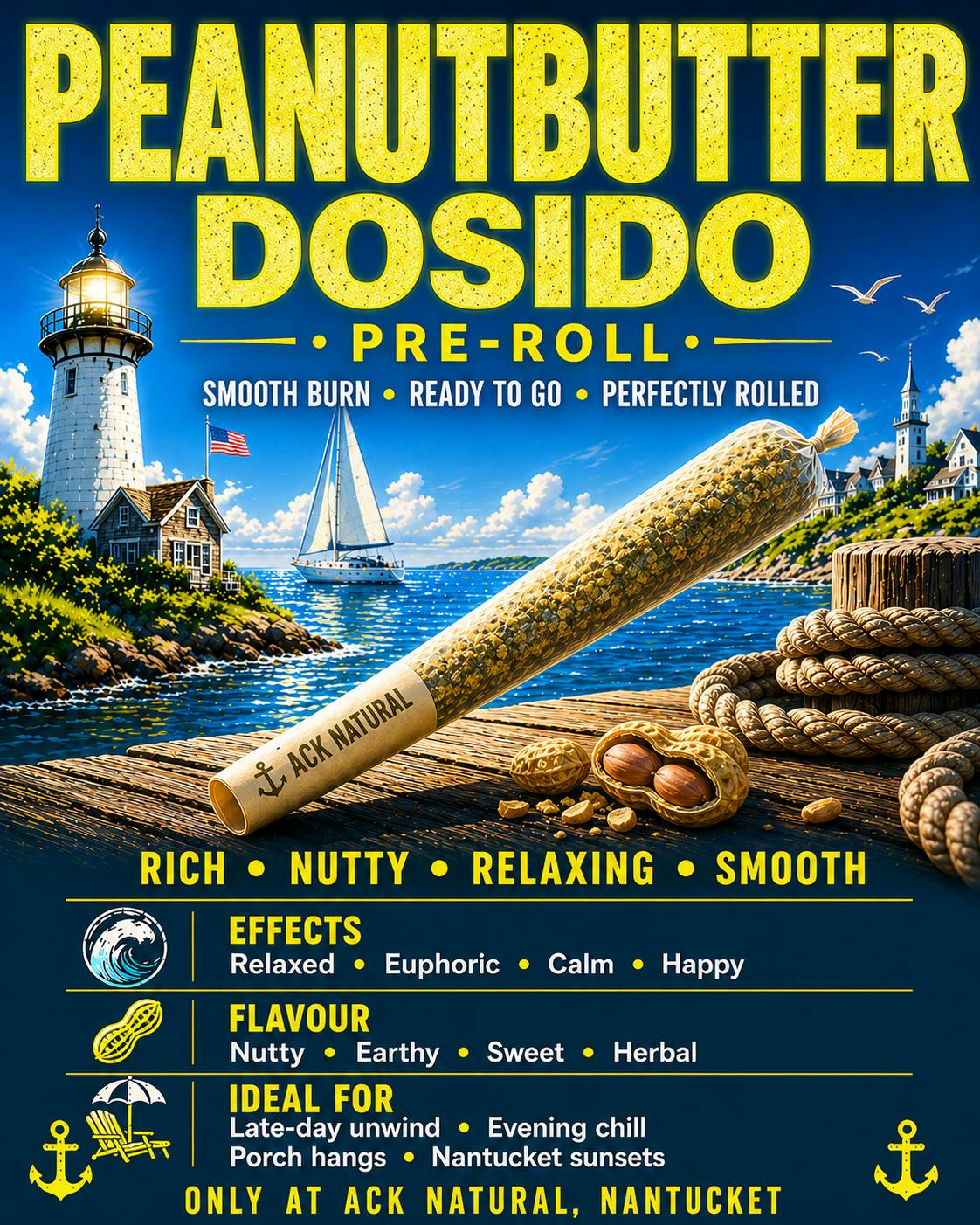 Peanutbutter Dosido S26 | Joints | 1g at ACK Natural Cannabis Dispensary