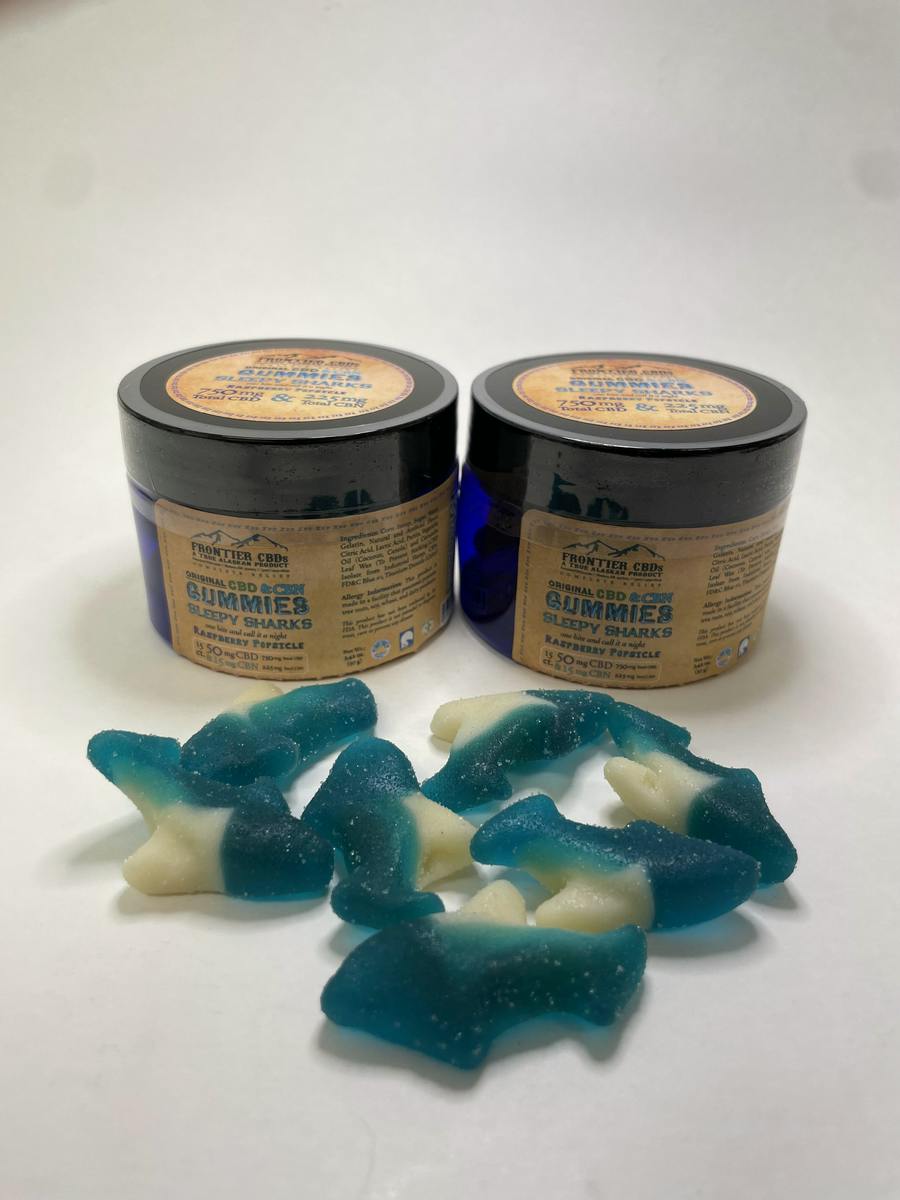 Sleepy Sharks 50mg & 15mg CBN | Gummies | 15pk