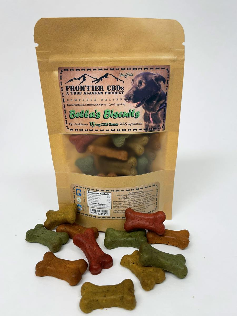 Bella's Biscuits CBD Dog Treats 15mg | Baked Goods | 15pk cannabis product
