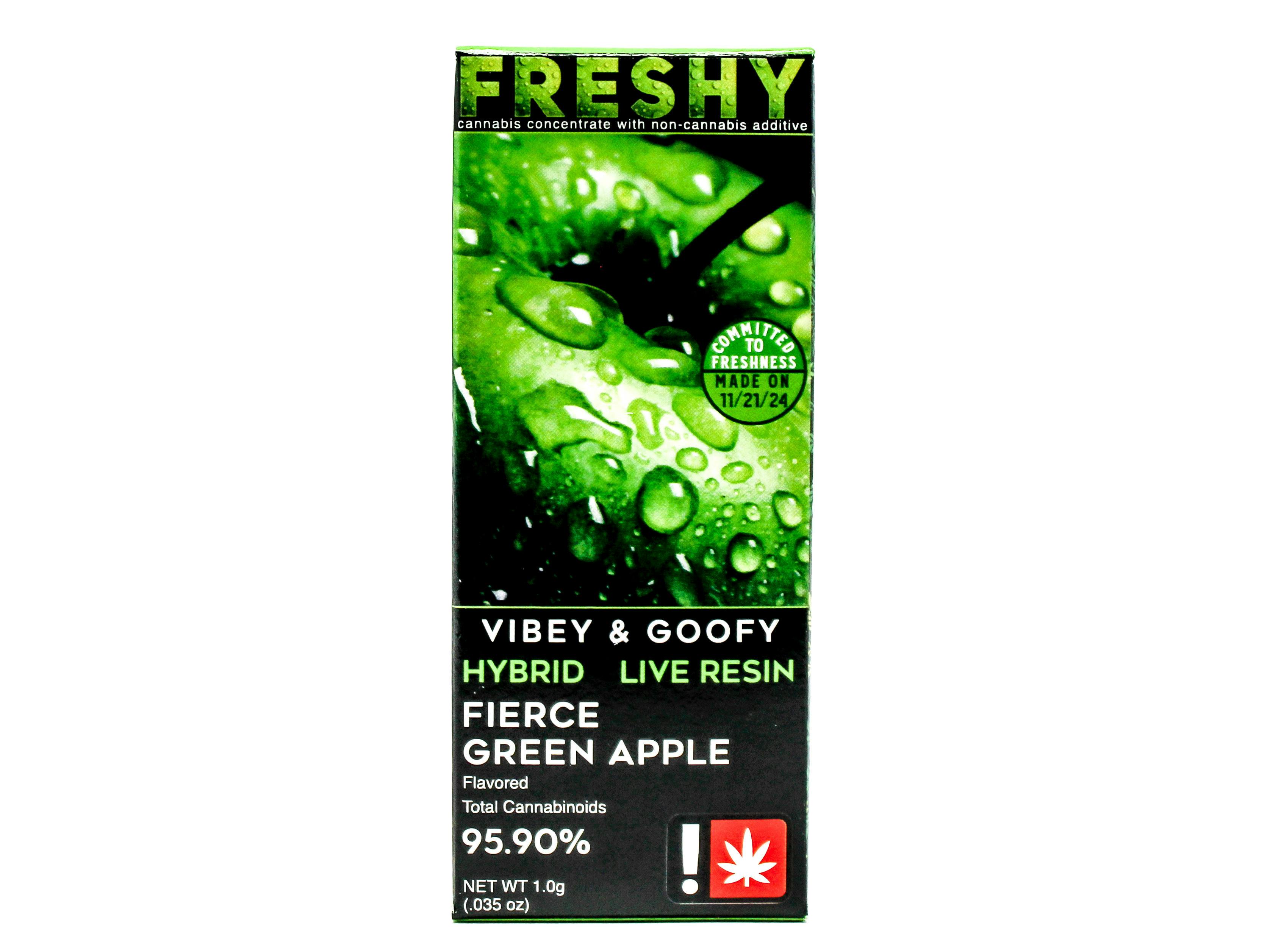 Fierce Green Apple H: 1g
