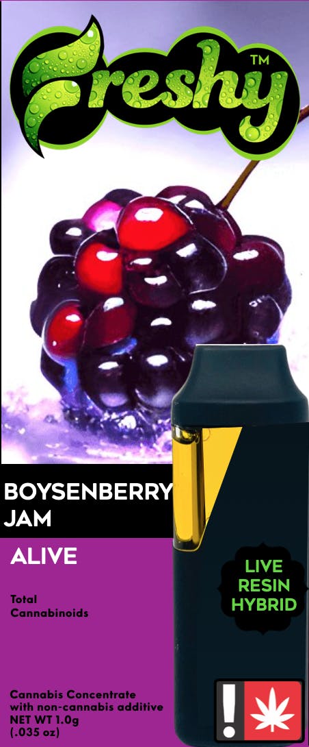 Boysenberry Jam: 1g