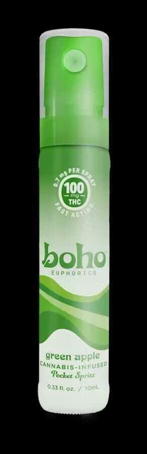 Green Apple Pocket Spritz | 100mg/ea