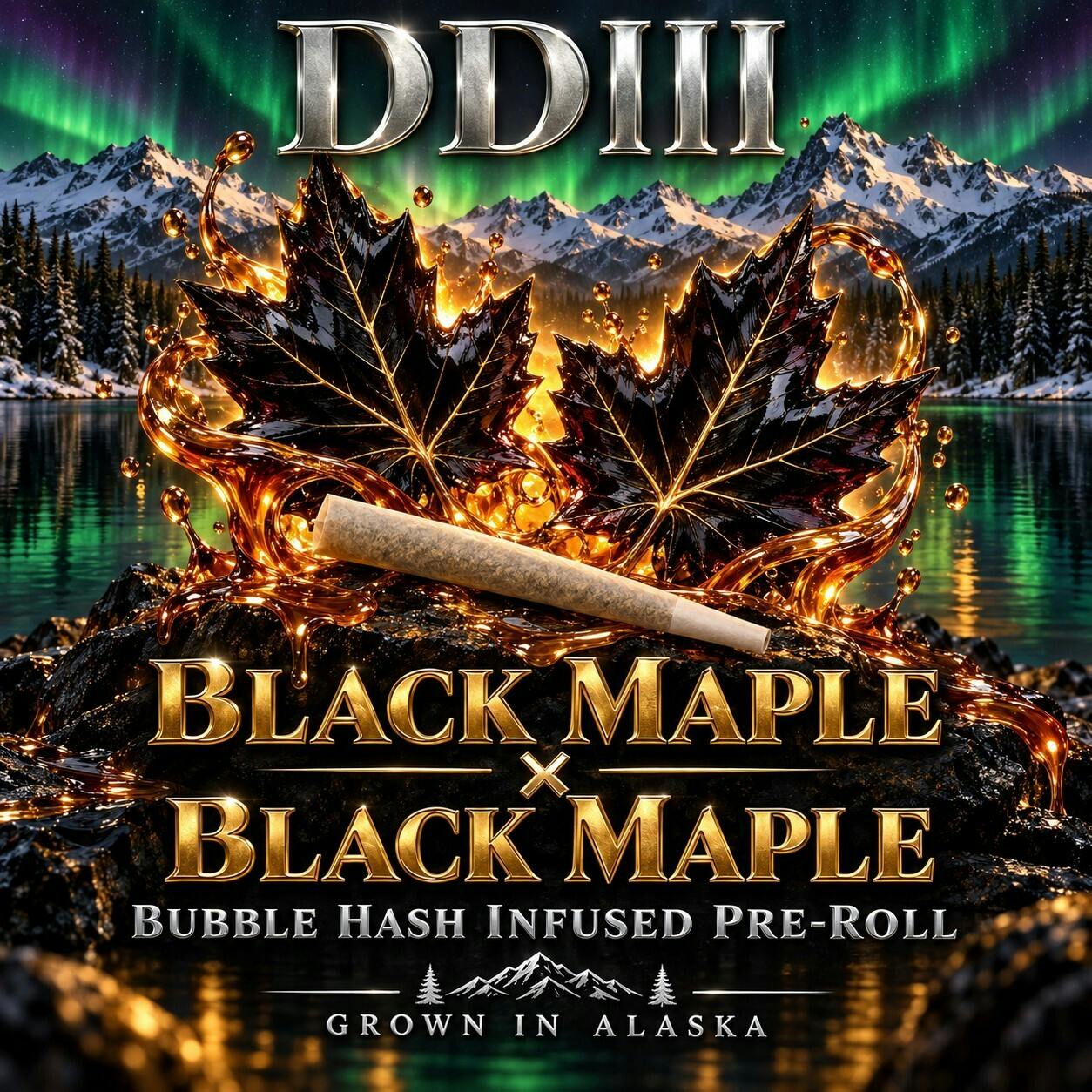 Black Maple | Infused Joints | 1g | 3pk