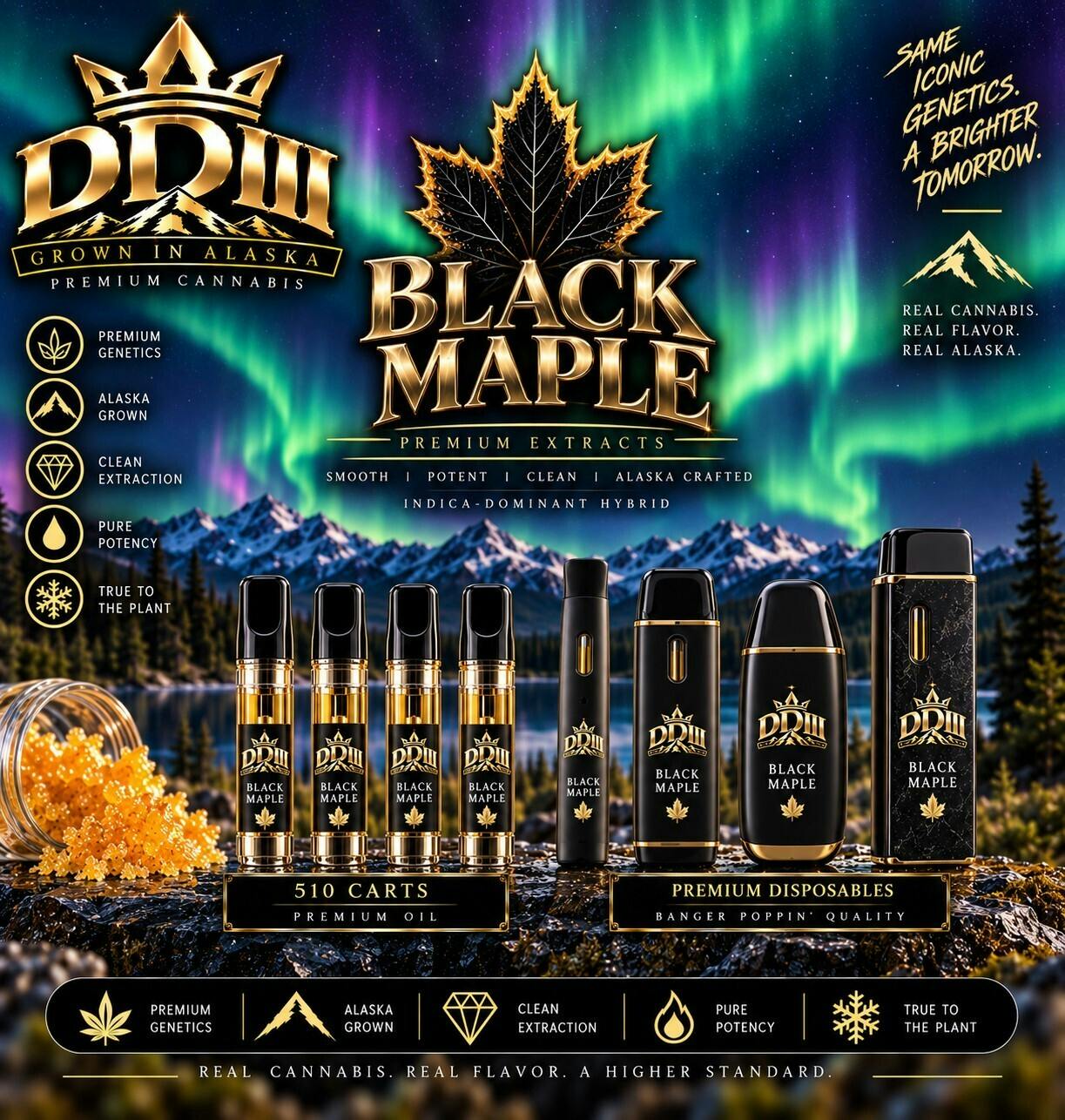 Black Maple | Disposable | 0.3g