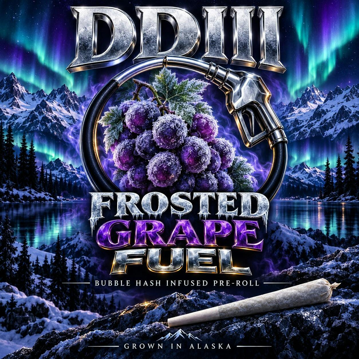 Frosted Grape Fuel | Infused Joints | 0.5g