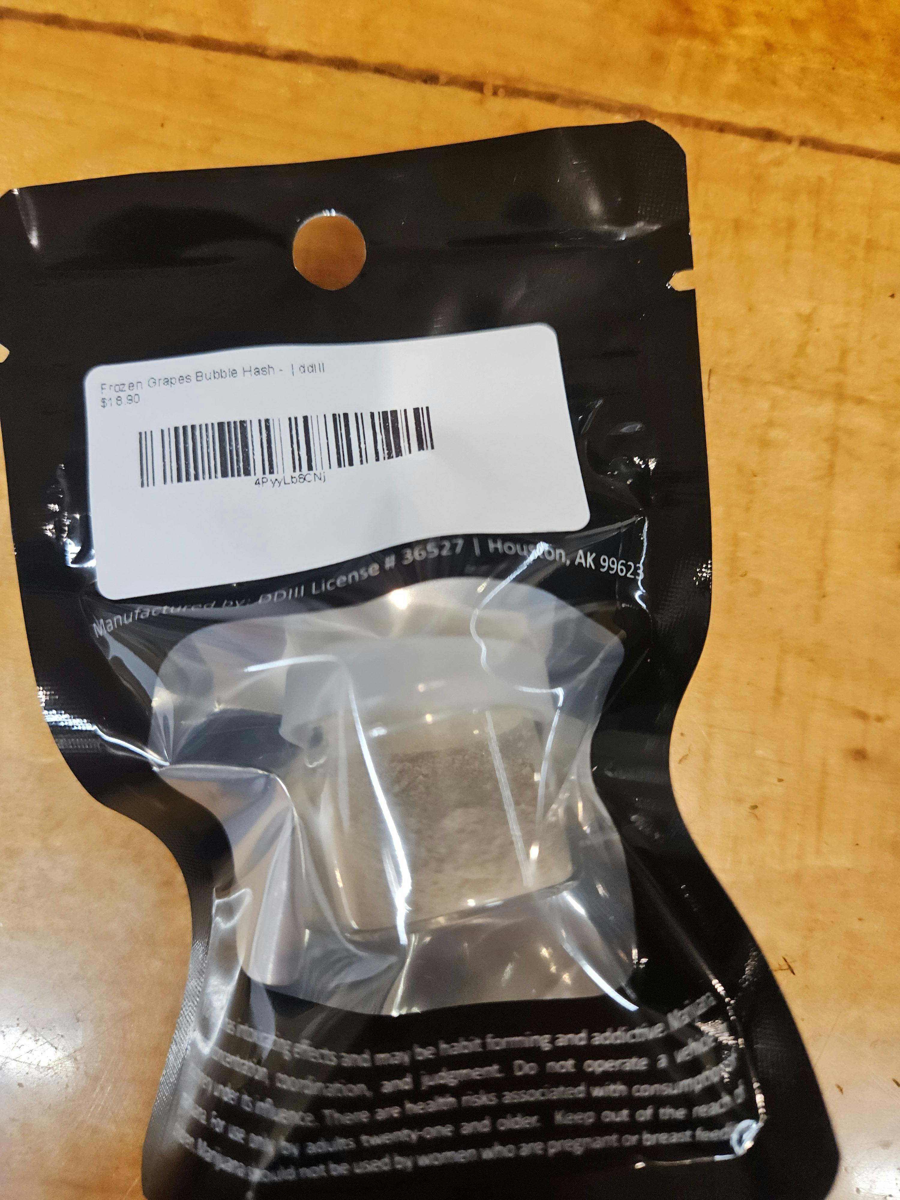 Frozen Grapes | Solventless | Ice Water Hash | 1g