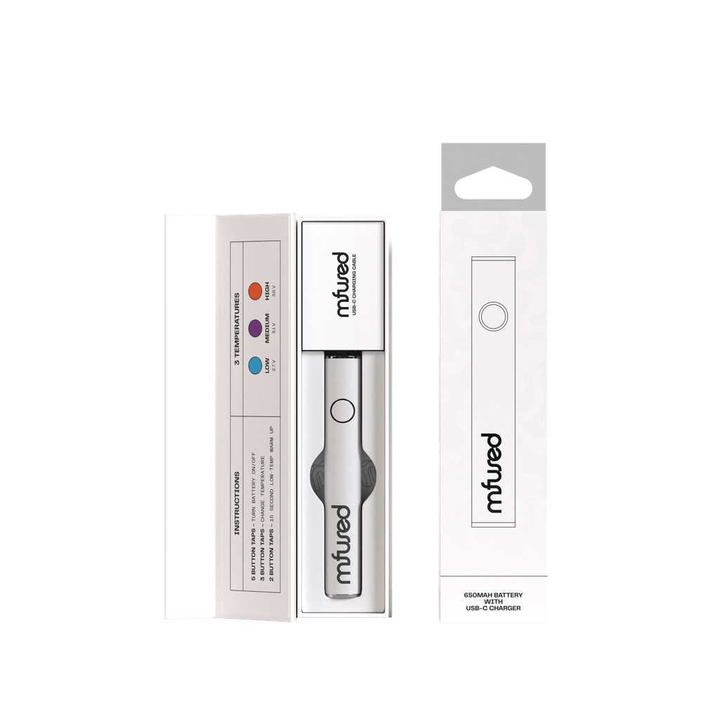 White | Mfused Smart Battery