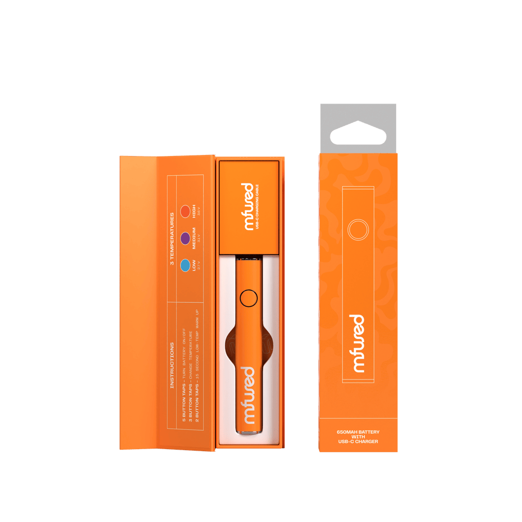 Orange | Mfused Smart Battery at Fireweed Cannabis Company