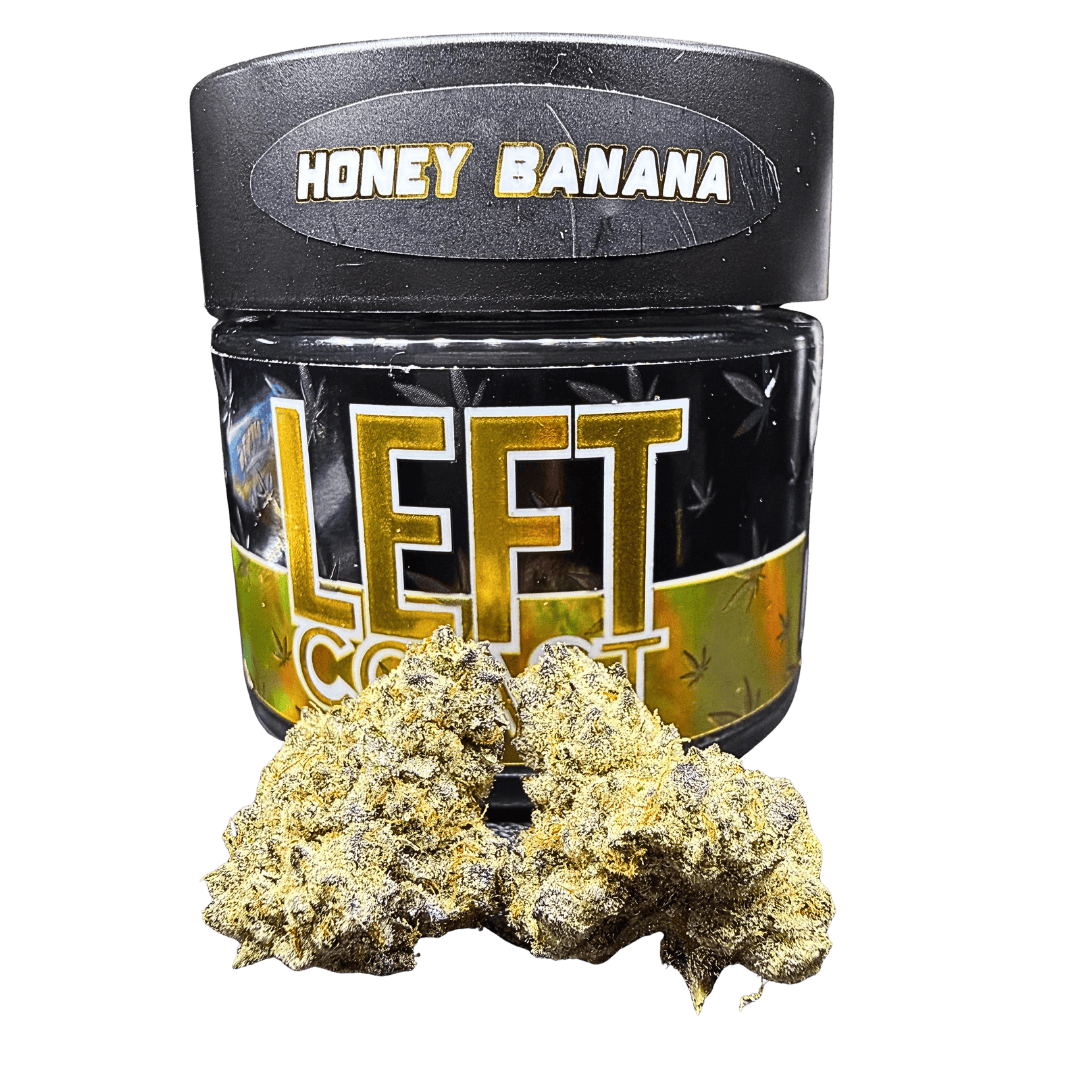 Honey Banana - 3.5g Small Batch Flower by LEFT COAST