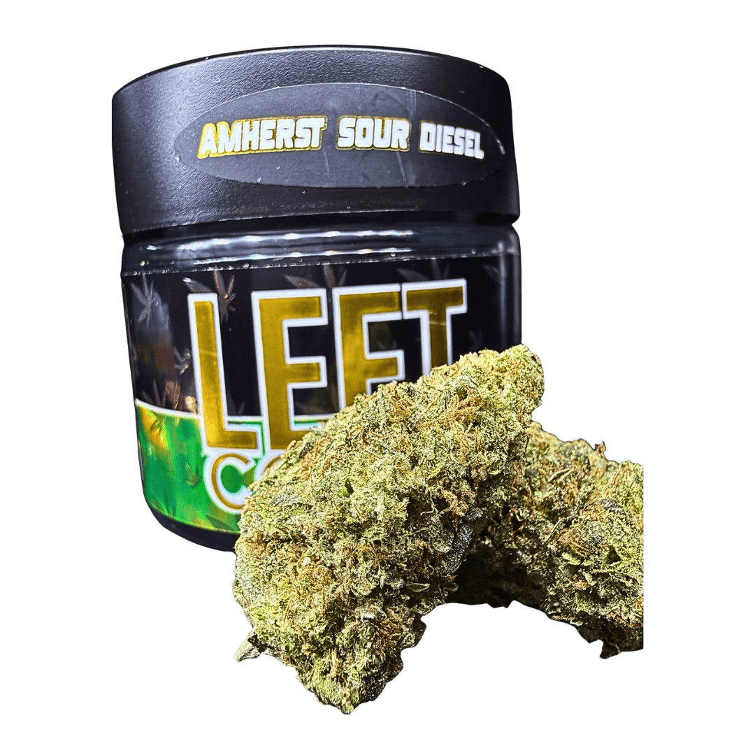 Amherst Sour Diesel 3.5G - Small Batch Flower by LEFT COAST