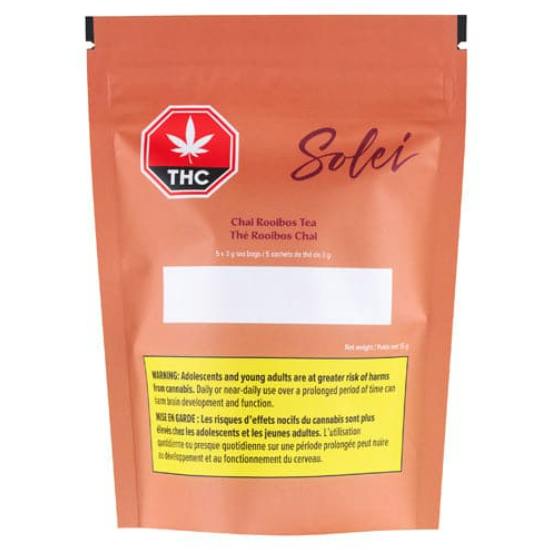 10:1 Cardamom Cinnamon Clove Chai Rooibos Tea | Non-carbonated | 2mg | 5pk