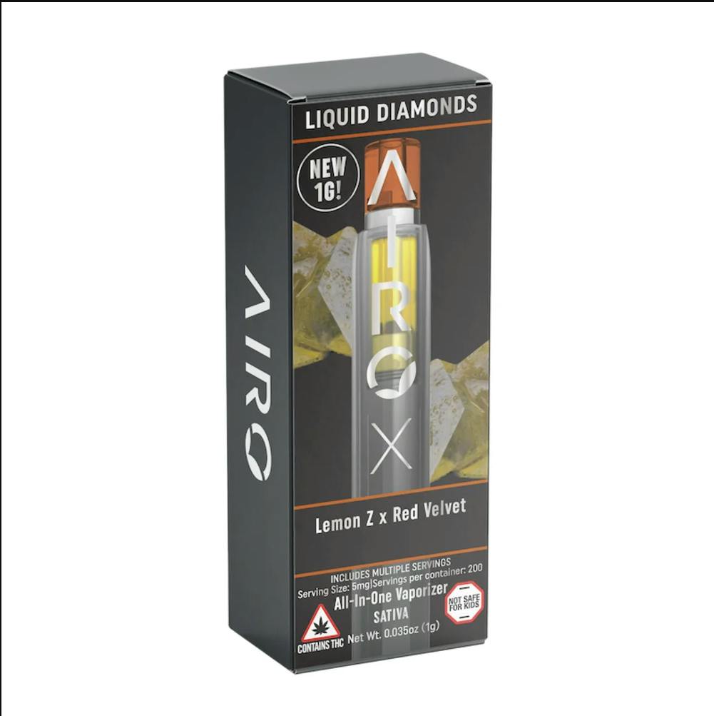 Lemon Z x Red Velvet | AiroX - Liquid Diamond | 1g All-in-One