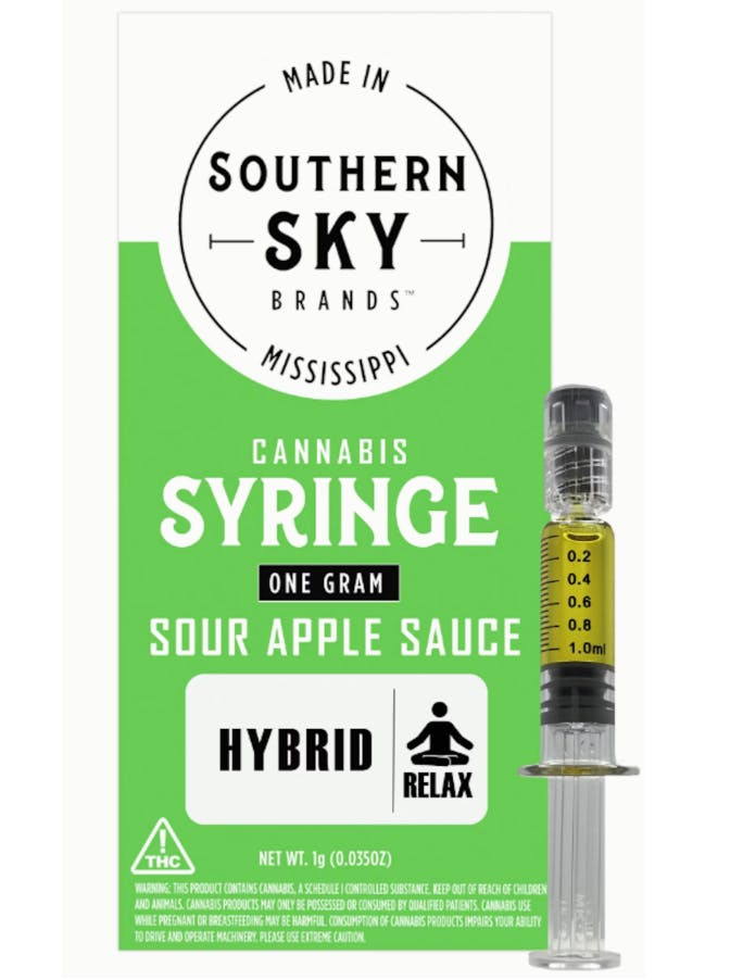 Sour Apple Sauce | Syringe | 1g at DABBS Cannabis Dispensary