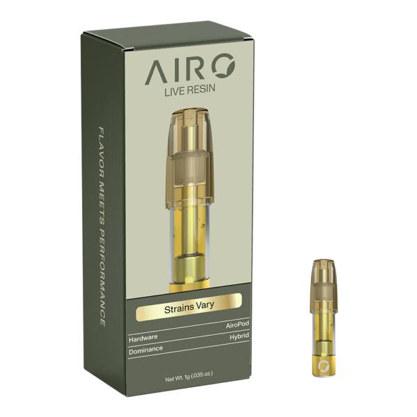 Honey Lemon Hash Plant | AiroPod - Live Resin | 1g Pod by Airo Brands