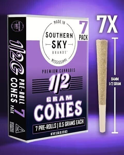 Tokyo Snow | Minis | 0.5g each | 7pk at DABBS Cannabis Dispensary