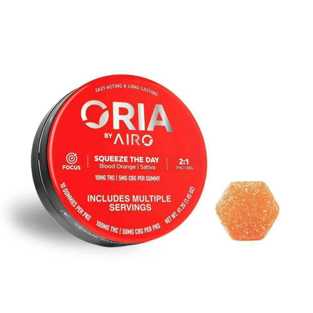 Squeeze The Day | Oria - Artisan Series | 100mg Gummies by Airo Brands