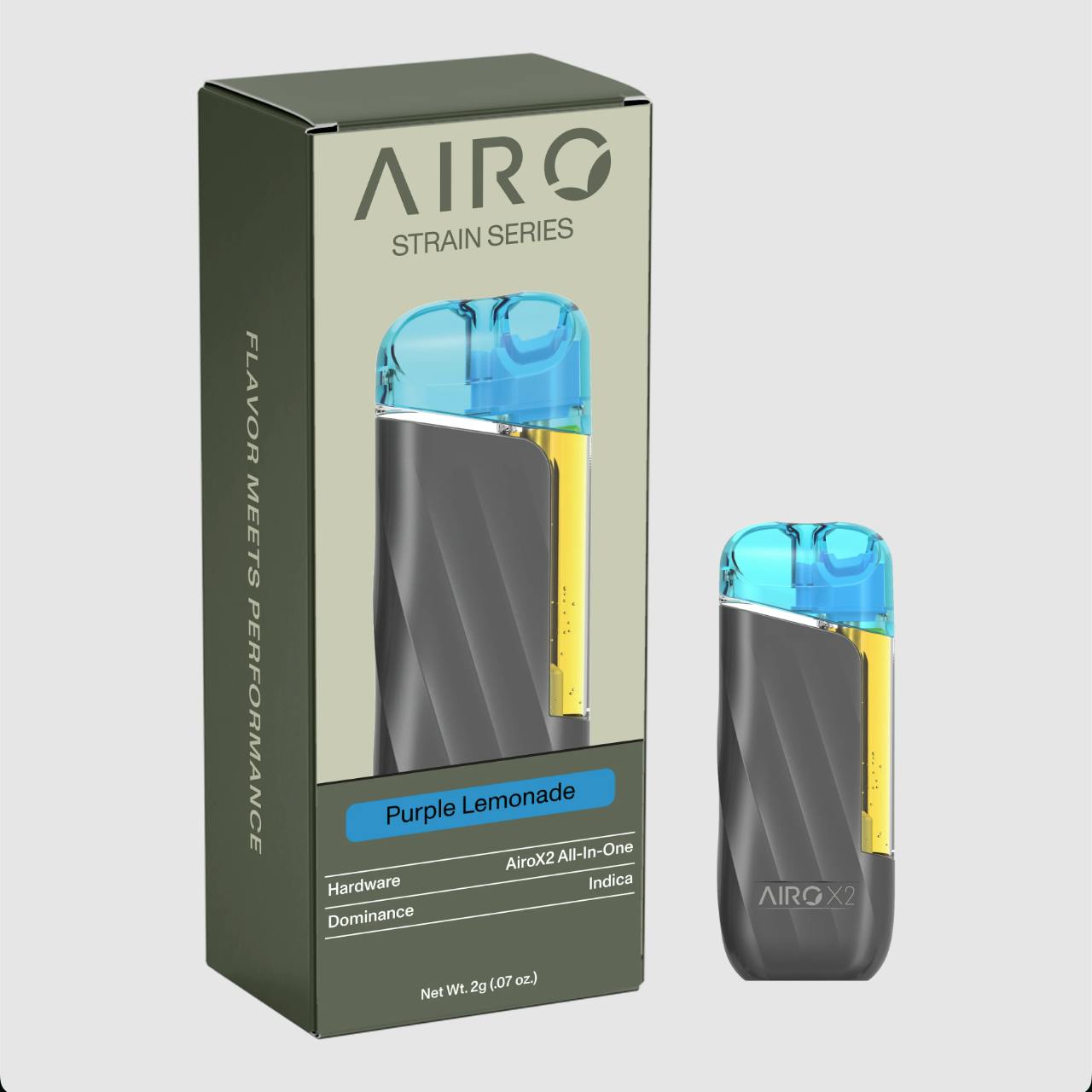 Purple Lemonade | AiroX2 - Strain Series | 2g All-in-One