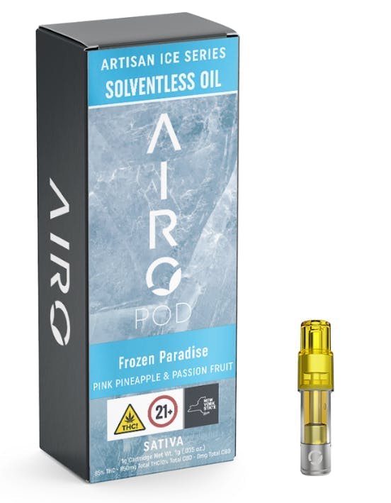 Frozen Paradise | AiroPod - Artisan Ice Series | 1g Pod at KOAN Cannabis