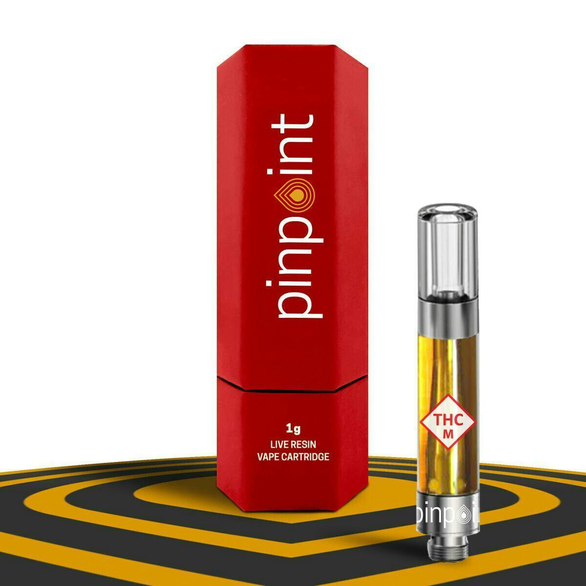 Tigerz Eye | Live Resin Cartridge | 1g by Pinpoint Extracts