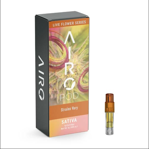 Hibiscus Widow | AiroPod - Live Flower Series | 1g Pod by Airo Brands