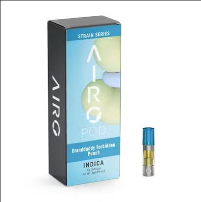 Granddaddy Forbidden Punch | AiroPod - Strain Series | 0.5g Pod by Airo Brands