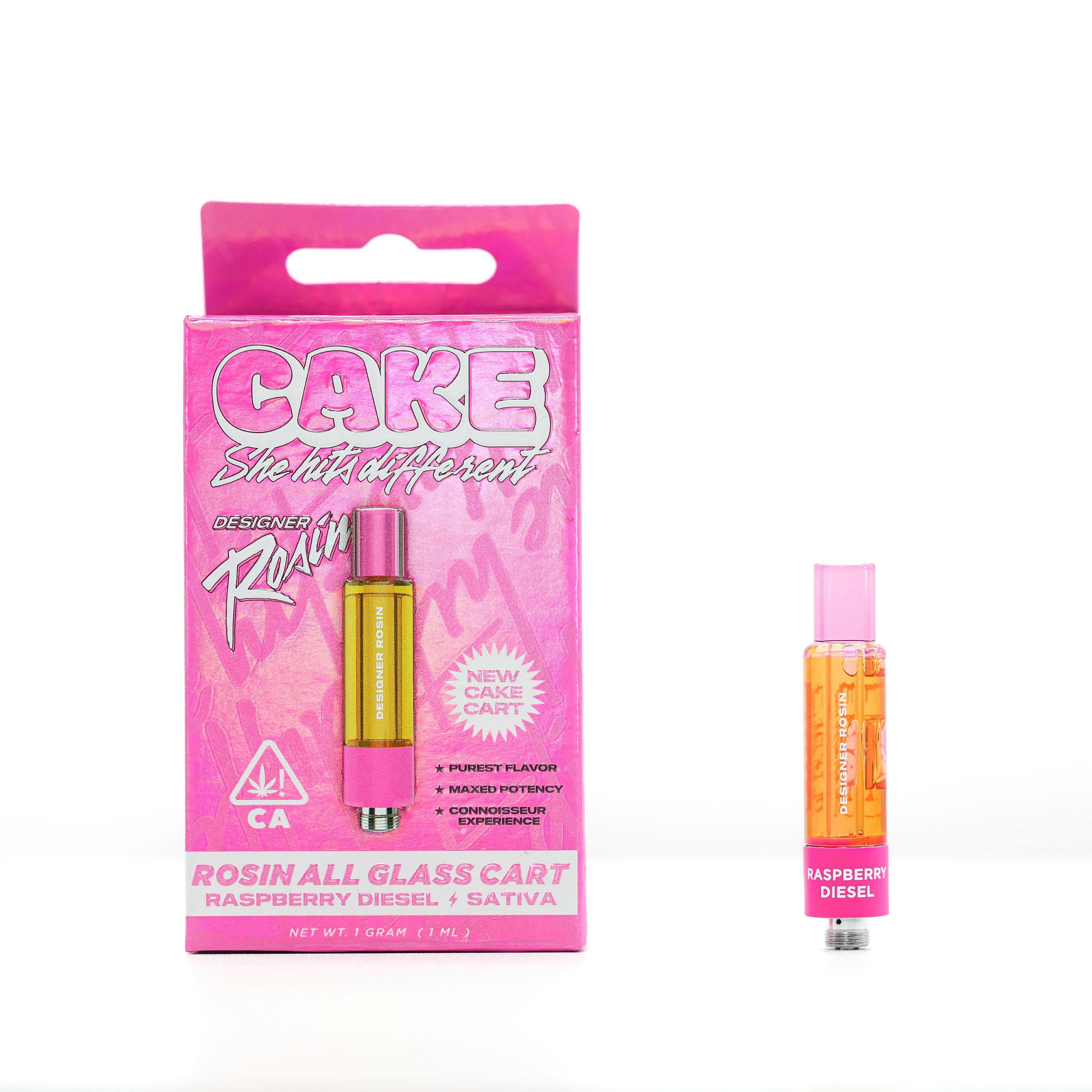 CAKE she hits different: Raspberry Diesel