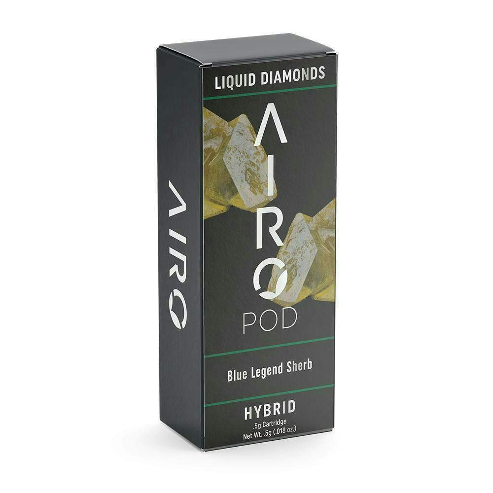 Blue Legend Sherb | AiroPod - Liquid Diamond | 0.5g Pod by Airo Brands