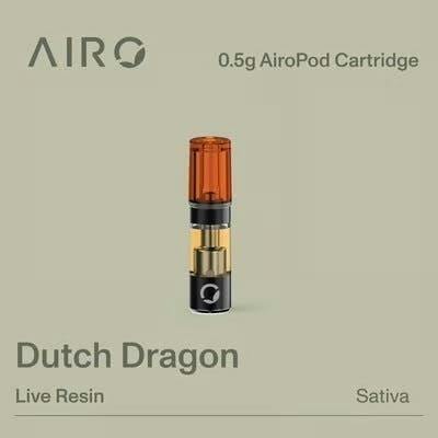 Dutch Dragon | AiroPod - Live Resin | 0.5g Pod by Airo Brands