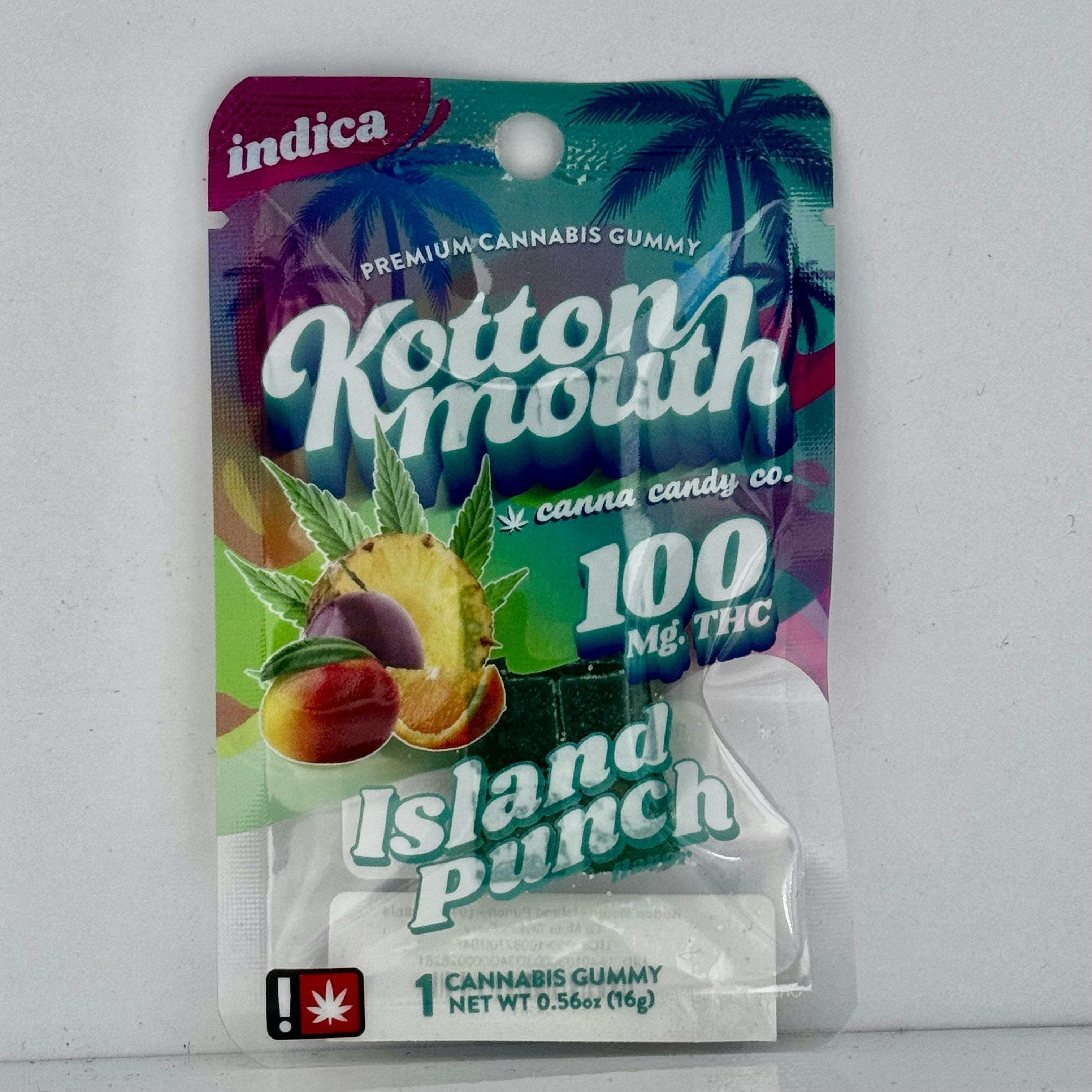 Island Punch | Gummies | 100mg/ea at Kingston Cannabis Company