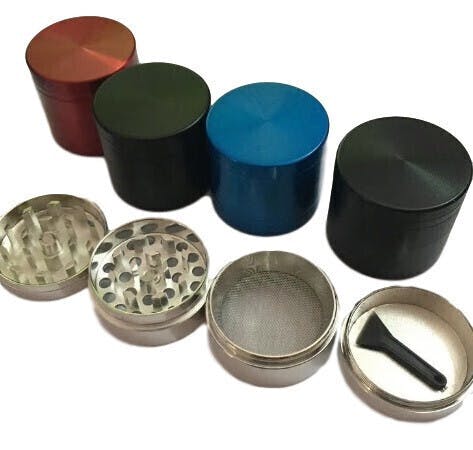 LuvBuds 50mm Zinc 4 pc Grinder | Grinders at PurLife Dispensary Santa Fe